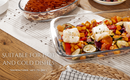 Homiu 2-Piece Glass Casserole Dishes – Oven, Microwave & Freezer Safe