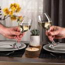 Homiu Napoli White Wine Glasses Set of 6 – 330ml Elegant Glassware
