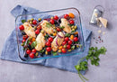 Homiu 2-Piece Glass Casserole Dish Set – Oven & Freezer Safe Bakeware