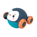 Fisher Price Penguin Roll Pop & Zoom Friends, Blue Toy Gift, Children Playtime, NEW