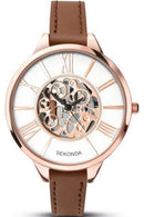 SEKONDA Womens Analogue Classic Quartz Watch with PU Strap