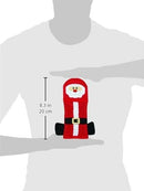 Outward Hound Fire Hose Santa Squeak Dog Toy, Small