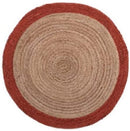 Homiu Jute Rug Mat 100% Natural Braided Jute Area Rugs Boheme Design Hardwearing