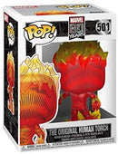 POP Bobble: MARVEL 80 YEARS - THE ORIGINAL HUMAN TORCH Collectible Figure, Multicolour