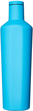 Corkcicle Canteen 25oz Neon Lights Neon Blue