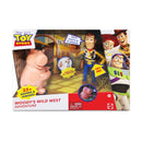 Disney Pixar Toy Story Figures Play Set | Woody's Wild West Adventure