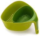 Joseph Joseph Nest Colanders - Green, 23.5 x 22.1 x 13.3 cm