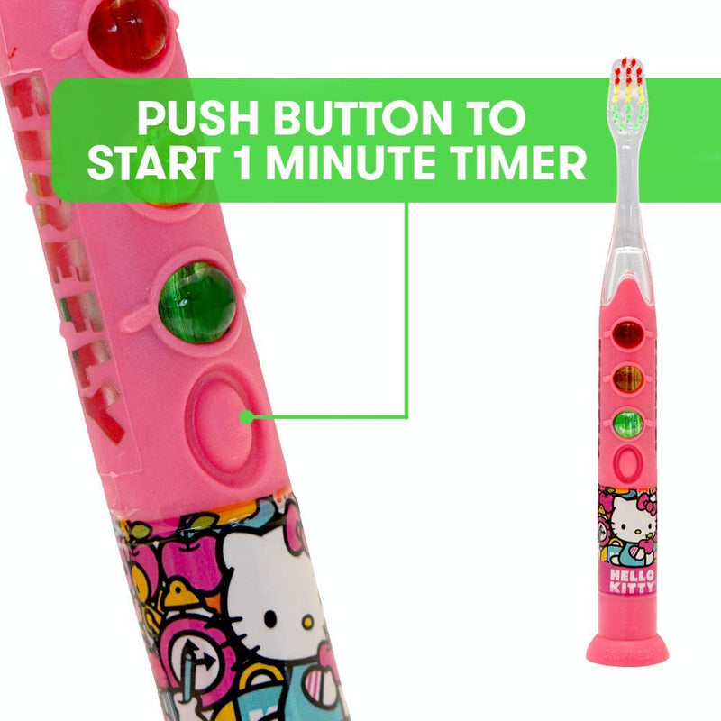 Firefly Hello Kitty Readygo Soft Toothbrush with Suction Cup