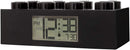 By ClicTime LEGO Black Brick Clock, 2.75 inches