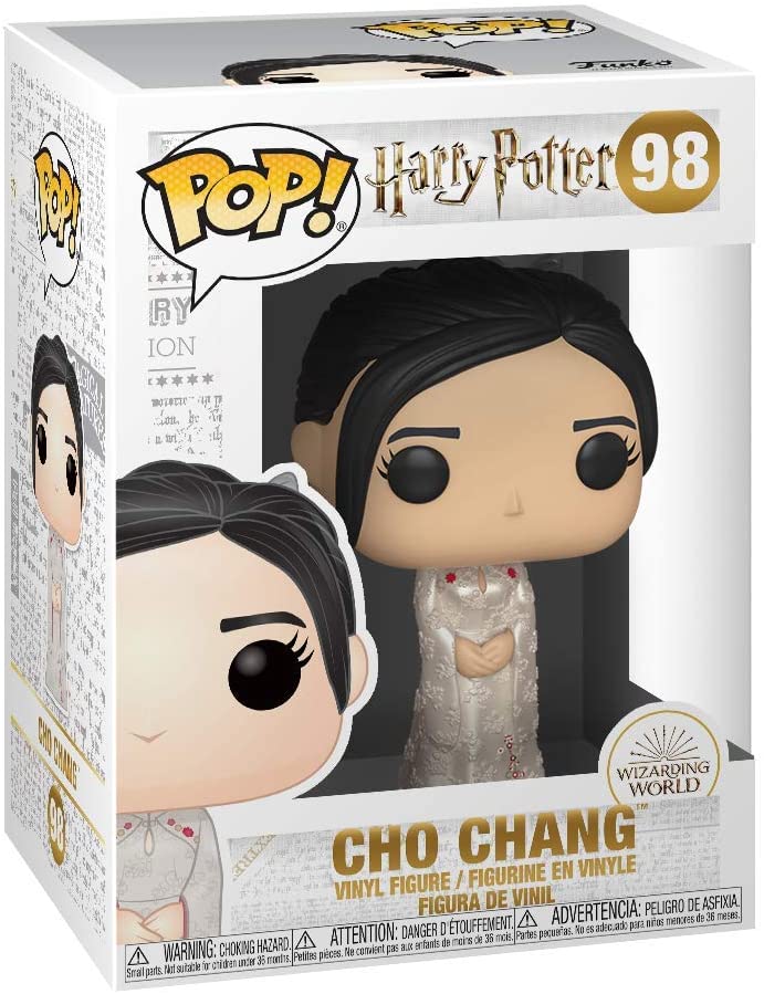 POP. Vinyl Harry Potter-Cho Chang (Yule) Collectible Figure, Multicolour