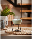 Yankee Candle Accessory Ceramic Oil Burner Green 12 cm