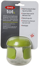 OXO Tot Flip Top, Easy Access Snack Cup, Baby Care, Feeding & Accessories Green