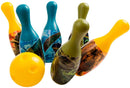JURASSIC WORLD BOWLING SET 6 PINS+BOW