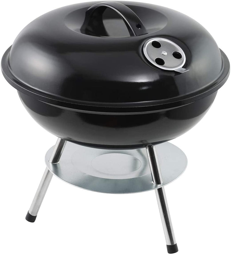 14" Portable Charcoal Bbq Grill