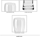 Krosno Tall Beer Pint Glasses | Set of 6 | 500 ML | Chill Collection