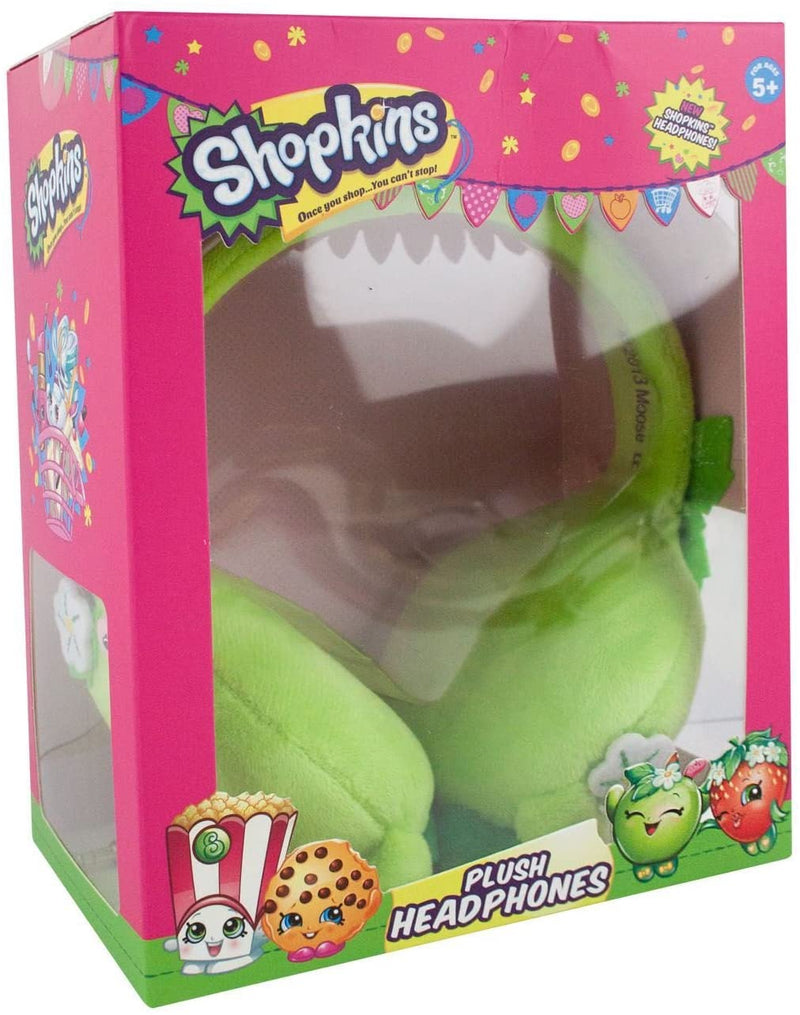 Shopkins Apple Blossom green Headphones Cushioned Headband Padded Ear Cups Gift