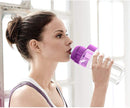 BRITA Fill and Go Vital Water Filter Bottle BPA Free, Purple, 600 ml with, Pack of 4 MicroDiscs