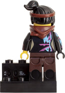 LEGO Movie 2 Wyldstyle Alarm Clock Digital LCD Display with Backlight Alarm and Snooze Function Approx. 24 cm