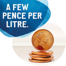 BRITA Fill and Go Active Sports Water Filter Bottle BPA Free, Purple, 600 ml with  Pack of 4 MicroDiscs,