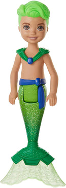 Barbie Dreamtopia Chelsea Merboy Mermaid Doll, Green