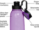 Sistema Traverse Tritan Bottle, Assorted Colours, 850 ml