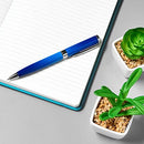 Helix Oxford Ombre Premium Ballpoint Pen Ombre Blue (Black Ink)