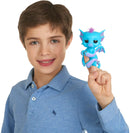 WowWee Fingerlings Baby Dragon Tara, Blue