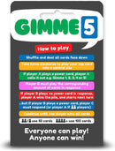 100 PICS GIMME 5, The Count Yourself Lucky Card Game.