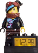 LEGO Movie 2 Wyldstyle Alarm Clock Digital LCD Display with Backlight Alarm and Snooze Function Approx. 24 cm
