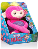 Fingerlings HUGS - Bella (Pink) - Advanced Interactive Plush Baby Monkey Pet - by WowWee