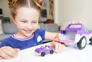 Polly Pocket super-sporty S.U.V, Includes accessories and removable vinyl sticker to decorate Polly's car, Multi-Colour