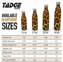 Tadge Goods Water Bottle, Insulated Stainless Steel, Endangered Species Edition