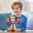 Transformers Rescue Bots Academy TV Series, Playskool Heroes  Mega Mighties Hot Shot Collectable 10 Inch Robot Action Figure