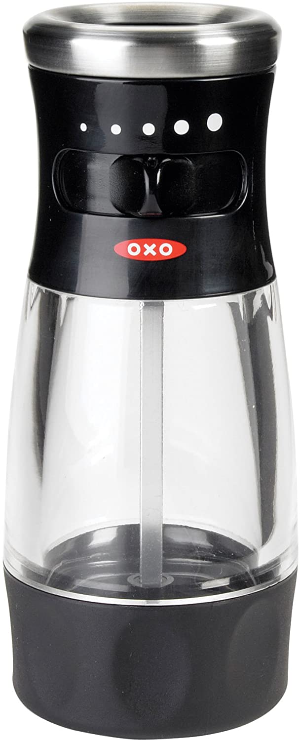 OXO Soft Works Pepper Grinder, Acrylic, Black