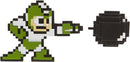 MegaMan Classic 8-Bit Figure 2-Pack (Mega Man Vs. Guts Man)