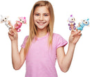 Fingerlings Glitter Monkey - Sugar (White Glitter) - Interactive Baby Pet - By WowWee