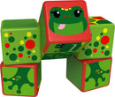 Geomag 133" Magicube River Animals Building Set