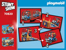 Playmobil Stunt Show 70820 Starter Pack – Quad with Fire Ramp, Toys for Children Ages 4+