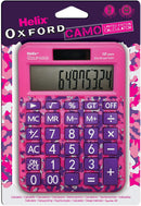 Helix Camo Limited edition Calculator pink and purple