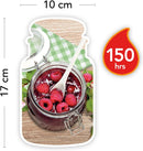Yankee Candle Scented Candle | Red Raspberry Large Jar Candle | Burn Time: Up to 150 Hours