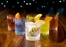 RCR Fire Crystal Gin Water Large Tumblers Glasses, 33 CL, Set of 6
