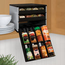 YouCopia Classic SpiceStack 24 Bottle Organizer, Silver, Spice Rack