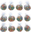 Big Mo's Toys Mesh Balls - Squishy Fidget Balls Stress Reliever Party Favors - 12 Pack