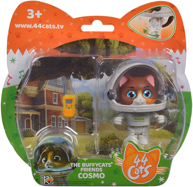 44 Cats Cosmo + Walkie Talkie - 7cm/ 3" tall