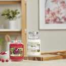 Yankee Candle Scented Candle | Red Raspberry Large Jar Candle | Burn Time: Up to 150 Hours