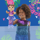 Baby Alive Shimmer ‘n Splash Mermaid Baby Doll (Brown Hair)