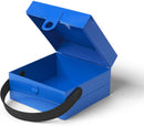 LEGO Nexo Knights Lunch Handle, Portable Storage Box, Blue, 15.9 x 17.3 x 9.7 cm