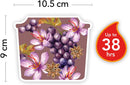 Yankee Candle Wick Square Scented Candle, Wax, Grapevine & Saffron, Medium