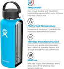 Hydroflask 40oz Wide Mouth White
