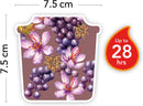 Yankee Candle Wick Square Scented Candle, Wax, Grapevine & Saffron, Small